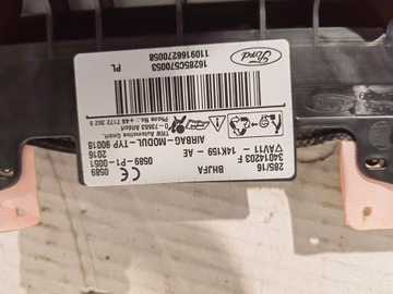 FORD B-MAX 1.0 ZÁVĚS VZDUCHOVÁ PRAVÁ