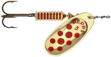 Спиннер Mepps COMET DECOREES GOLD/RED 5/11г