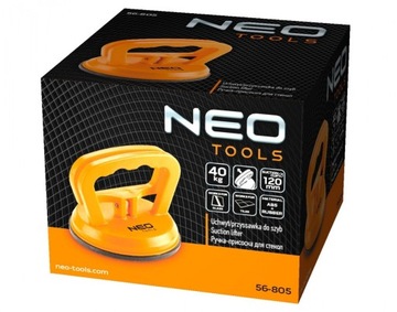 Neo Tools ПРИСОСКА ДЛЯ ОКОН, СТЕКЛА, ПЛИТОЧНЫХ ДОСОК, одинарная, 40 кг