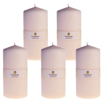 НАБОР ИЗ 5 СВЕЧ ЭКрю ЦИЛИНДР 6,5Х12 СМ ЦЕНА