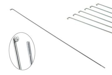 SZPRYCHA ROWEROWA SREBRNA 290MM STALOWA OCYNK