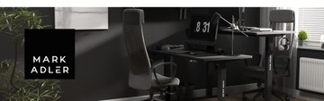 РЕГУЛИРУЕМЫЙ Электрический стол 140 x 70 см Mark Adler Leader 7.4 Черный