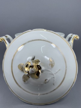 Ваза для цветов в стиле модерн - фарфор