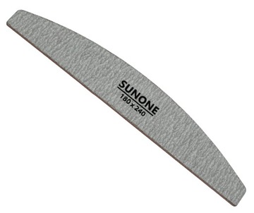 Pilnik do paznokci zebra łódka 180/240 Sunone zestaw 10 sztuk