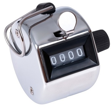 LICZNIK MECHANICZNY RĘCZNY KLIKER KLIKACZ CLICKER METAL KROKOMIERZ PEDOMETR