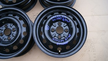 4× DISK OCELOVÝ MAZDA OE 5.5" X 14" 4X100