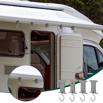 16 КРЮЧКОВ ДЛЯ КАМЕРЫ, ПРИЦЕПА НА ТЕНТАХ, 5-6 ММ, 7-8 ММ