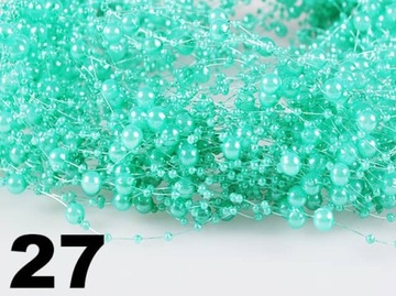 GIRLANDY PEREŁEK ŁAŃCUCH PEREŁ 1,3 M KOLORY - 27