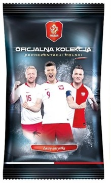 Łączy Nas Piłka Kolekcja Reprezentacji Polski 10 x Saszetki z Kartami PZPN