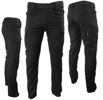 Texar Spodnie Taktyczne ElitePro Teflon Czarne M/L