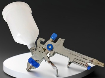 ПИСТОЛЕТ ДЛЯ ПОКРАСКИ HVLP, НАСАДКА 1,5мм, БАК 600 МЛ