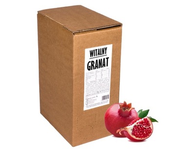 sok z granatu granat 100% 5L NFC z granatów tłoczony witalny bez cukru