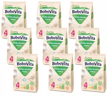 BOBOVITA KASZKA MLECZNA MANNA PO 4 MIESIĄCU 230 G