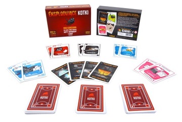 Взрывающиеся коты. Карточная игра