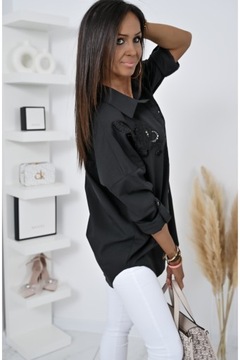 РУБАШКА ОВЕРСАЙЗ, УКРАШЕННАЯ СПОКОЙНОЙ ВЫШИВКОЙ! WZ.2 М