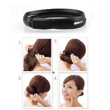 do włosów kucyk Maker Twist Ring narzędzia do styl