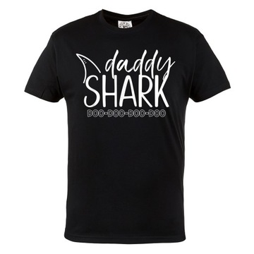 KOSZULKA NA DZIEŃ OJCA DZIEŃ TATY DADDY SHARK