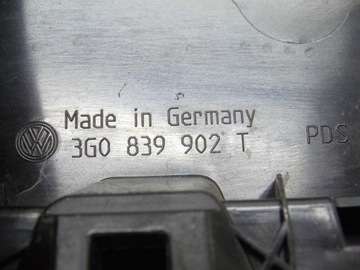 LIŠTA SVISLÁ DVEŘE 3G0839902T VW PASSAT B8 3G PRAVÁ ZADNÍ ORIGINÁLNÍ