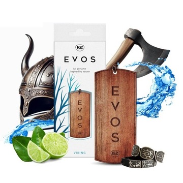 K2 EVOS VIKING ПАРФЮМЕРНЫЙ НАБОР 50 мл + ДЕРЕВЯННЫЙ АРОМАТ