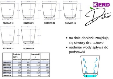 18 Вазон ДЕКОР, зеркальный цвет, ЗЕРКАЛО, серебро