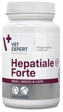 VetExpert Hepatiale Forte Small Breed Cats 40kapsułek