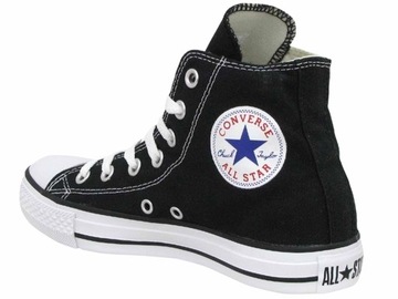 CONVERSE ALL STAR CZARNE TRAMPKI WYSOKIE DAMSKIE