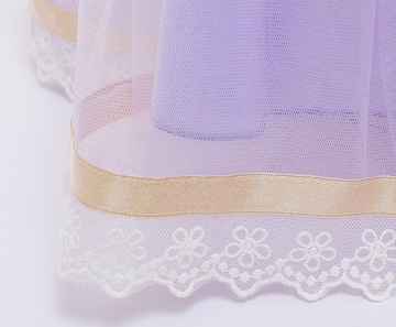 Рапунзель наряд запутанное платье принцессы костюм для мяча 140 /146 см