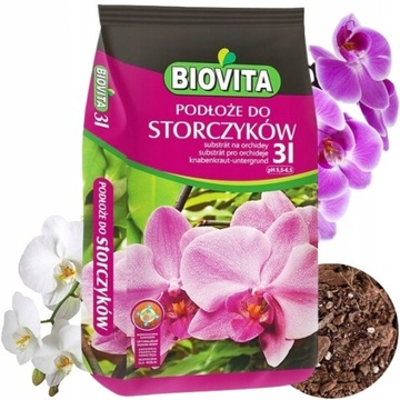 Ziemia PODŁOŻE DO STORCZYKÓW 3L Kora Kokos Perlit