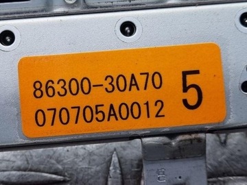 070705A0012 ZESILOVAČ ANTÉNNÍ 350 AWD GRL10 234 2007 LEXUS GS (_L1_)