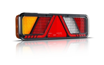 Lampa LED tylna LEWA 6-funkcyjna 24V Ft-700-066L