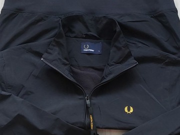 Fred Perry lekka kurtka męska ocieplana polarem r. L