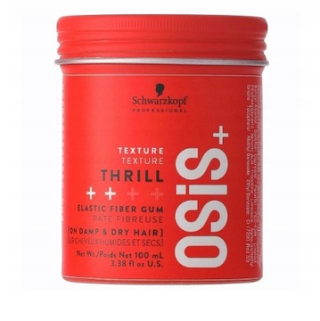 SCHWARZKOPF OSIS+ THRILL PLUS ВОЛОКОННАЯ РЕЗИНА 100МЛ