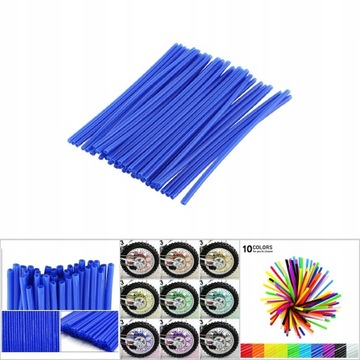 СИНИЕ НАКЛАДКИ НА СПИЦЫ 36 ШТ.