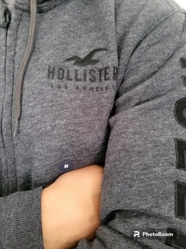 Hollister rozpinana bluza męska z kapturem r. L