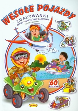 Wesołe pojazdy. Zgadywanki.
