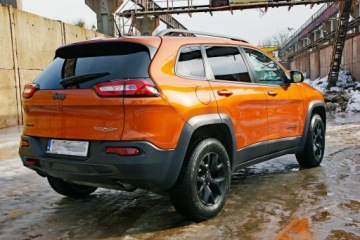 Jeep Cherokee V Terenowy 3.2 V6 272KM 2015 JEEP CHEROKEE (KL) 3.2 4x4 TRAILHAWK, blokada mostu, BEZWYPADKOWY! STAN BDB, zdjęcie 10