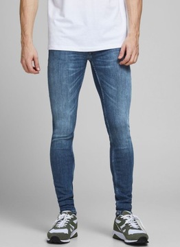 Spodnie JACK&JONES Jeansy W28 L30 E2652 wąskie