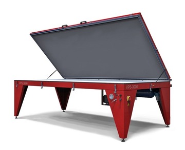 Prasa próżniowa membranowa 3000x1500mm 25m3/h pompa Becker 400V OPTIMAT