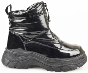 VINCEZA Śniegowce Czarne 34519 r.40