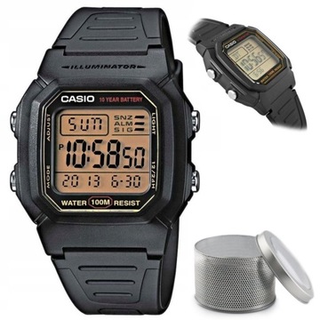ZEGAREK ELEKTRONICZNY MĘSKI CASIO W-800HG-9AVDF KLASYKA PUDEŁKO PREZENTOWE