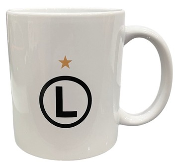 Kubek biały eLKA Legia Warszawa