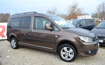 Volkswagen Caddy III Kombi Facelifting 1.6 TDI 102KM 2011 Volkswagen Caddy DSG - Long 7 miejsc - Bezwypdakowy - serwis - Oplacony, zdjęcie 10