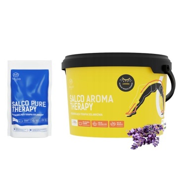 ZESTAW SALCO SPORT THERAPY 4kg OCZYSZCZANIE KĄPIEL