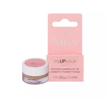 MIYA MY LIP SCRUB НАТУРАЛЬНЫЙ ПИЛИНГ ДЛЯ ГУБ