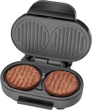 PODWÓJNY GRILL OPIEKACZ MIĘSA HAMBURGERÓW 1000W