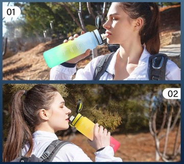 Бутылка для воды без BPAfree 1 л KEAICO Alpine Green Tritan One Push