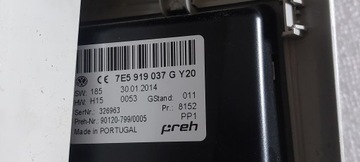 7E5919037G PANEL TOPENÍ WEBASTO VW T5 T6