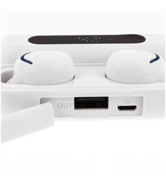 БЕСПРОВОДНЫЕ ВОДОНЕПРОНИЦАЕМЫЕ НАУШНИКИ С POWERBANK