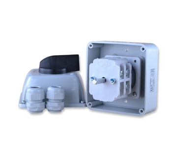 ЭЛЕКТРОМЕТ КУЛАЧКОВЫЙ ПЕРЕКЛЮЧАТЕЛЬ IP44 40A O-I 924005