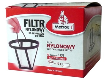 Filtr do kawy METROX Nylon 1x4 4556010
